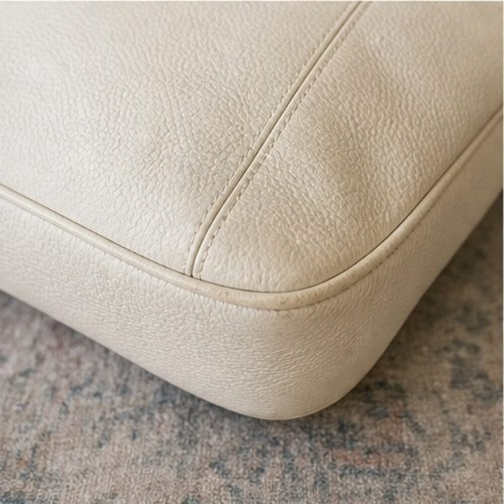 Cream Pebbled Crossbody Bag - Picture 5 of 6